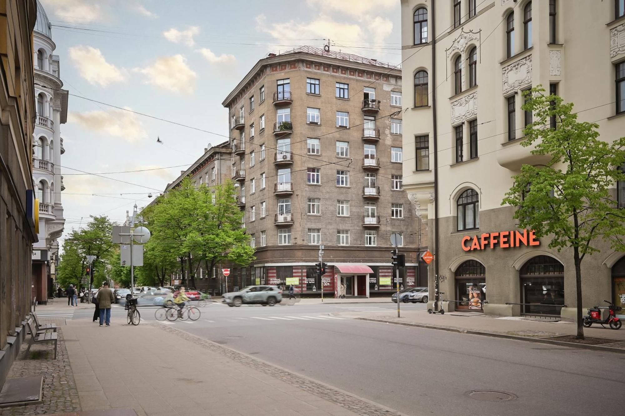 Modern 2-Bdrm Centre Apartment Рига Екстер'єр фото